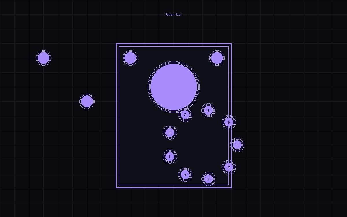 Radian Soul wellness web platform built in React